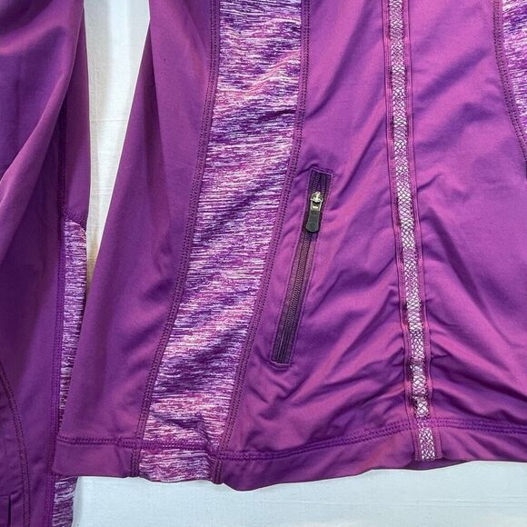 Lululemon Purple Long Sleeve Run For Your Life Wrap Pullover Hoodie Size 6 - Picture 6 of 10